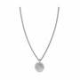 Rosefield TOC Necklace Twisting Sunray Coin Silver JTNCS-J448