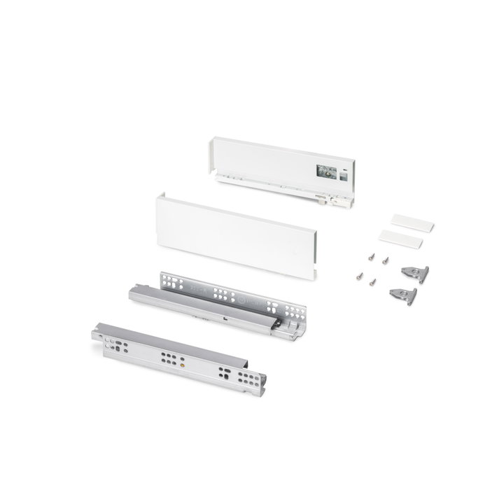 Emuca Kit Cajón Exterior Protone 30kg Blanco 93x300mm Emuca Kit Cajón Exterior Protone 30kg Blanco 93x300mm