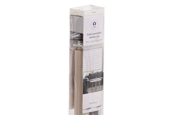 DKD Home Decor Estor Dia-noche Beige 190 x 80 cm DKD Home Decor Estor Dia-noche Beige 190 x 80 cm