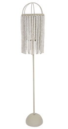 DKD Home Decor Lámpara de pie de metal beige