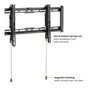 VALUE Soporte de pared inclinable 37-80 pulgadas hasta 75 kg