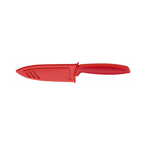 WMF Juego de Cuchillos 2 Piezas (4 Unidades) Cuchillo Chef 9 y 13 cm Acero Inoxidable Rojo 1879085100