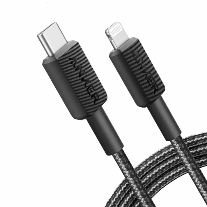 Anker 322 Cable USB-C a Lightning Negro 0,9 m