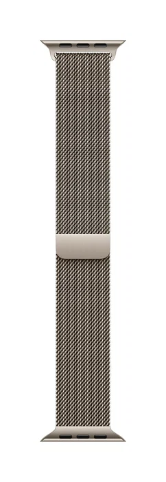 Apple MXKE3ZM/A Apple Watch Milanese Loop en Titanio Natural - Correa de Malla Magnética Talla L para Modelos 44mm, 45mm, 46mm, 49mm Apple MXKE3ZM/A Apple Watch Milanese Loop en Titanio Natural - Correa de Malla Magnética Talla L para Modelos 44mm, 45mm, 46mm, 49mm