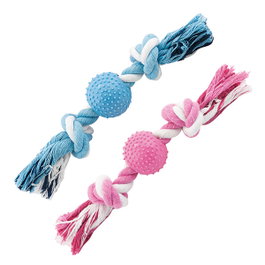 Nayeco Pelota Pinchos en Cuerda Bicolor 23 cm (Pack de 4)