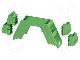 PHOENIX CONTACT Parte superior de la carcasa ME 22,5 verde