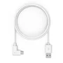 Cable USB A a USB C Compulocks 6FT90DUSBCW Blanco