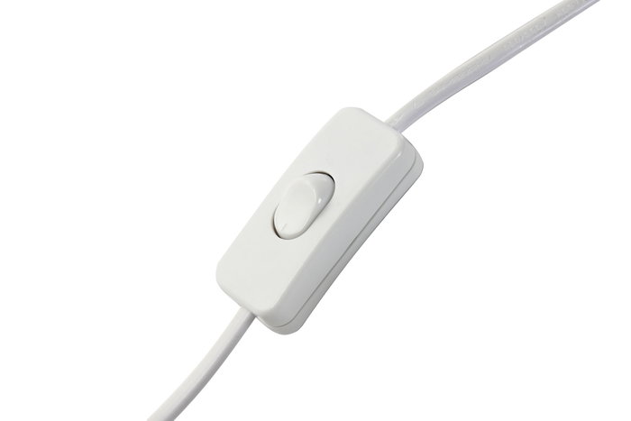 DKD Home Decor Lámpara de sobremesa de ratán hecha a mano, Natural