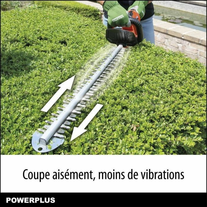 Powerplus POWDPG7536 Cortasetos de Potencia Dual 40 V con Cuchilla de 670 mm Powerplus POWDPG7536 Cortasetos de Potencia Dual 40 V con Cuchilla de 670 mm