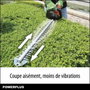 Powerplus POWDPG7536 Cortasetos de Potencia Dual 40 V con Cuchilla de 670 mm