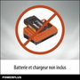 Powerplus POWDPG7536 Cortasetos de Potencia Dual 40 V con Cuchilla de 670 mm