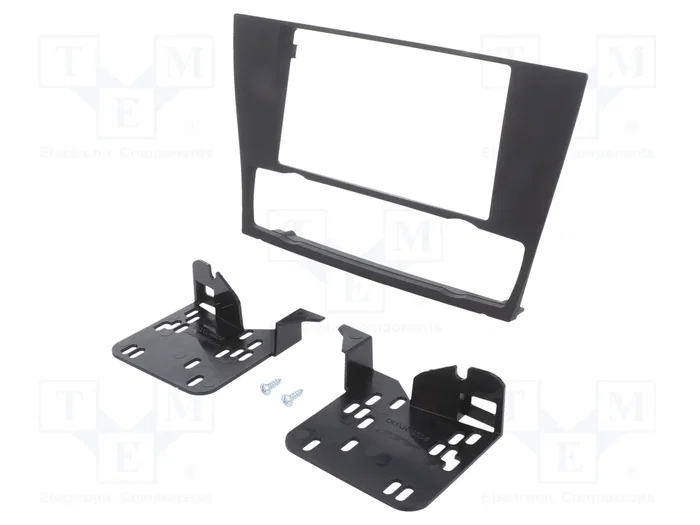 METRA Bastidor de montaje de radio 2 DIN negro para BMW METRA Bastidor de montaje de radio 2 DIN negro para BMW