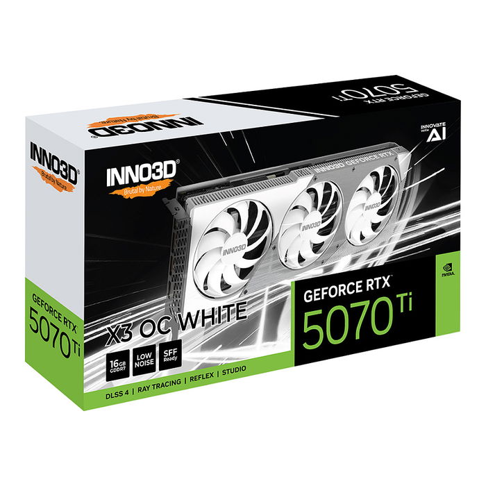 Inno3D RTX 5070 Ti 16GB GDDR7 3Fan White