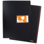Grafoplas Carpeta con 30 fundas de 80 micras y espiral oculto, color negro