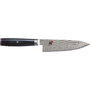 Miyabi 5000 FC-D Gyutoh 16cm de acero inoxidable con mango de madera Pakka negra