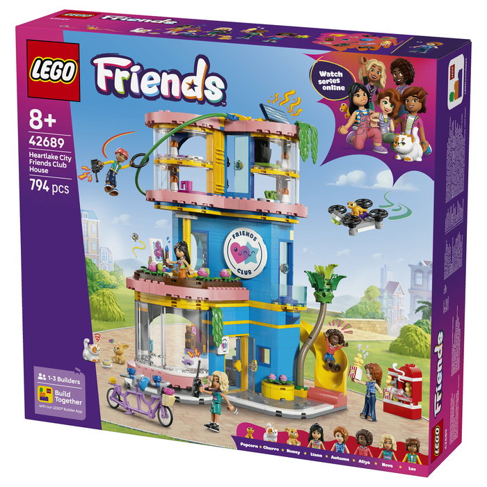 LEGO Friends 42689 Heartlake City Clubhouse Club de Amistad