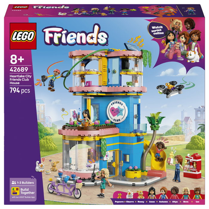 LEGO Friends 42689 Heartlake City Clubhouse Club de Amistad