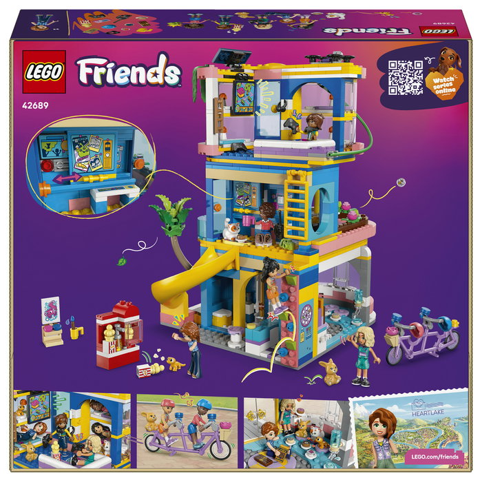 LEGO Friends 42689 Heartlake City Clubhouse Club de Amistad
