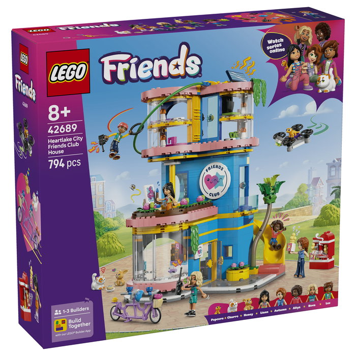 LEGO Friends 42689 Heartlake City Clubhouse Club de Amistad