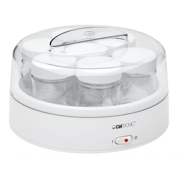 Clatronic JM 3344 Máquina de yogur, Blanco Clatronic JM 3344 Máquina de yogur, Blanco