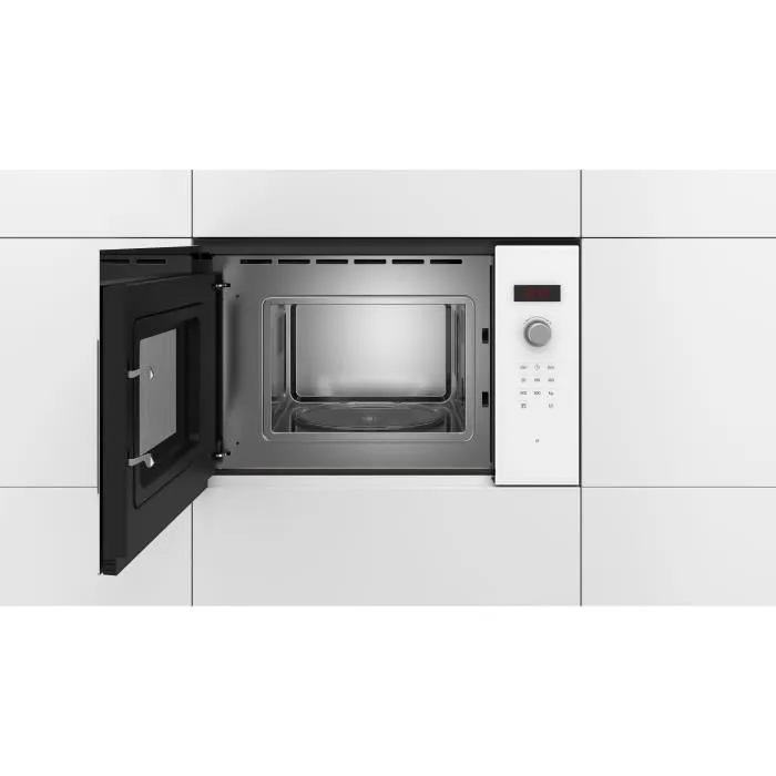 Bosch BFL523MW1F Microondas de empotrar SER4 Blanco 59,4 x 31,7 x 38,2 cm