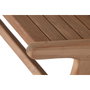DKD Home Decor Banco de Teca Natural Hecho a Mano