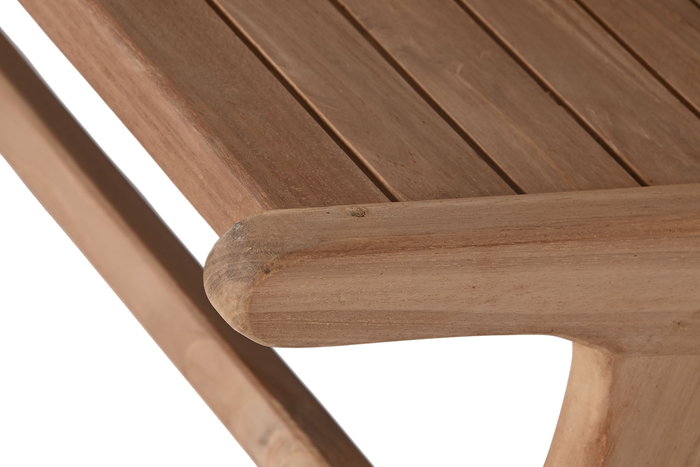 DKD Home Decor Banco Natural 120 x 81 x 67 cm Teca