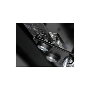 Rittal 2090.000 19" Fastener 1 HE mit Kontaktierung 24 Stück Zinc de acero Plata