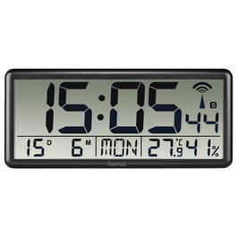 HAMA Home Reloj de Pared Jumbo Negro