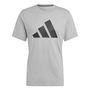 Camiseta Deportiva de Manga Corta Adidas Essentials Tr-Es Fr Logo Gris claro 13-14 Años