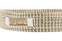 DKD Home Decor Set de 2 Bandejas de Seagrass y Jacinto de Agua 40x40x8 cm