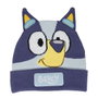Cerdá Gorro Punto Aplicaciones Bluey Azul