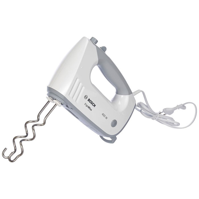Bosch ErgoMixx MFQ36480 Batidora de mano 450 W, Gris/Blanco