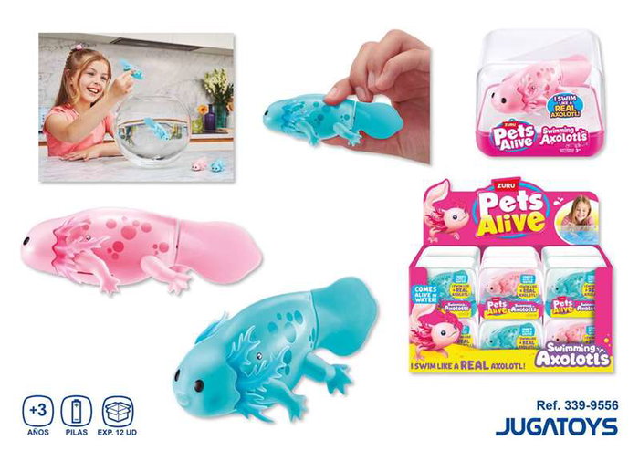 Zuru Pets Alive Figura Ajolote que nada en diferentes direcciones Zuru Pets Alive Figura Ajolote que nada en diferentes direcciones