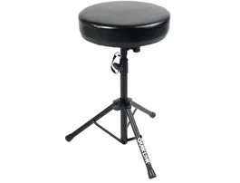 QuikLok Sillín Bx6 Redondo de Batería | Ajustable, Dimensiones 47.5x35x17 cm