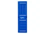 Liderpapel Caja de archivo definitivo plástico lomo 100 mm azul