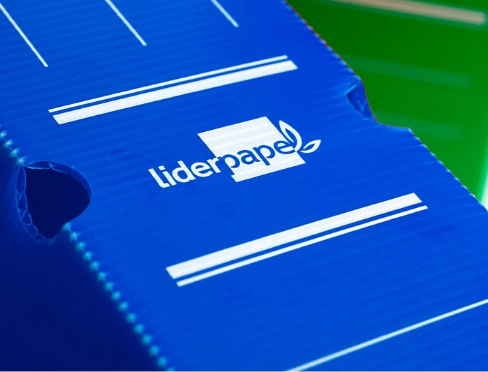 Liderpapel Caja de archivo definitivo plástico lomo 100 mm azul Liderpapel Caja de archivo definitivo plástico lomo 100 mm azul