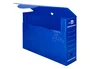 Liderpapel Caja de archivo definitivo plástico lomo 100 mm azul