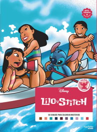 HACHETTE HEROES, Dibujos para colorear, ¡qué misterio! Especial películas-Lilo y Stitch - Disney