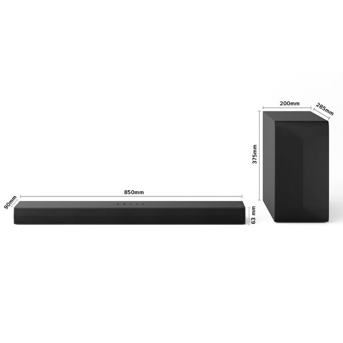 Barra de Sonido LG DS60T Negro 340 W