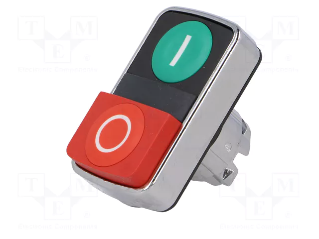 SCHNEIDER ELECTRIC Interruptor Doble Harmony XB4 22mm Rojo/Verde