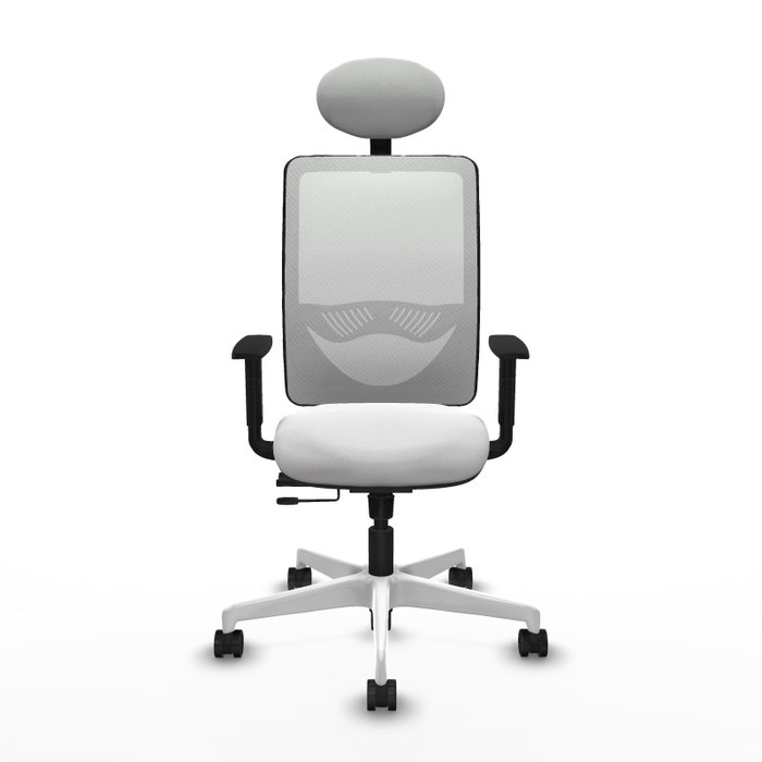 PIQUERAS Y CRESPO Silla de oficina Zulema Blanca con mecanismo Sincro/Traslack PIQUERAS Y CRESPO Silla de oficina Zulema Blanca con mecanismo Sincro/Traslack