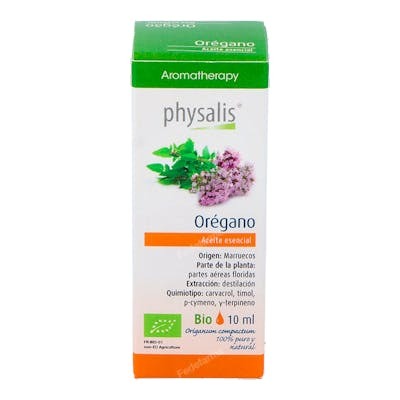 PHYSALIS Esencia de Orégano 10ml Bio PHYSALIS Esencia de Orégano 10ml Bio