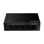 Strong SW5000M Switch Gigabit Ethernet 5 Puertos 10/100/1000 Mbps Negro, Metal, Silencioso Sin Ventilador, Montaje Pared/Sobremesa