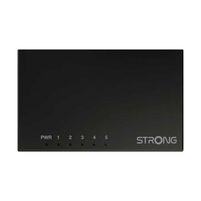 Strong SW5000M Switch Gigabit Ethernet 5 Puertos 10/100/1000 Mbps Negro, Metal, Silencioso Sin Ventilador, Montaje Pared/Sobremesa Strong SW5000M Switch Gigabit Ethernet 5 Puertos 10/100/1000 Mbps Negro, Metal, Silencioso Sin Ventilador, Montaje Pared/Sobremesa