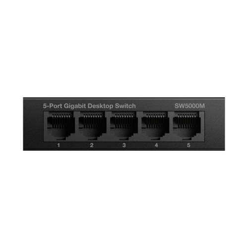Strong SW5000M Switch Gigabit Ethernet de 5 Puertos Negro