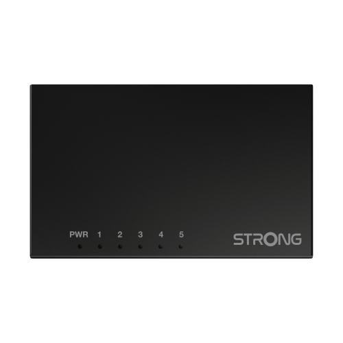 Strong SW5000M Switch Gigabit Ethernet de 5 Puertos Negro