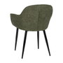 Ixia Silla Verde Tejido-Metal Contract