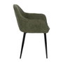 Ixia Silla Verde Tejido-Metal Contract