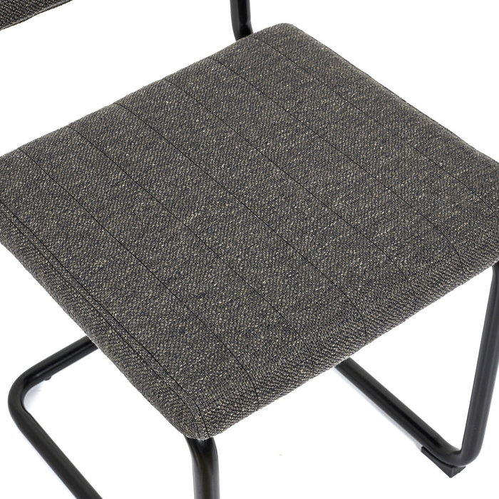 Home Deco Factory Silla Gris Alba Home Deco Factory Silla Gris Alba